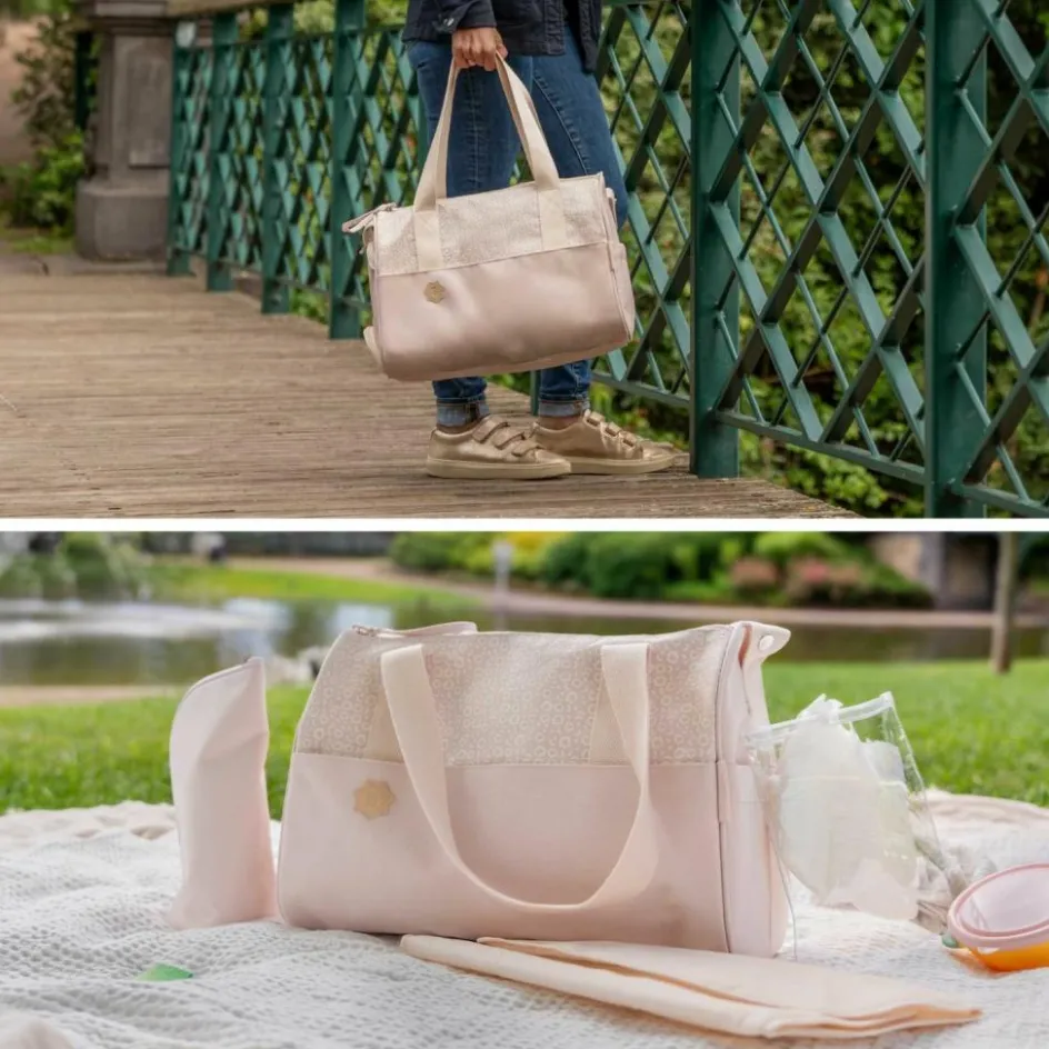 Sac à langer Pocketstyle Crème|Badabulle Sale