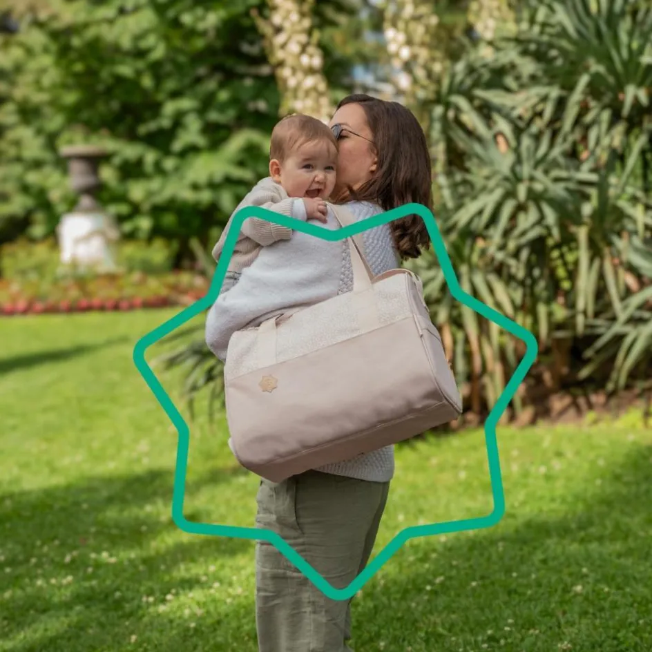 Sac à langer Pocketstyle Crème|Badabulle Sale