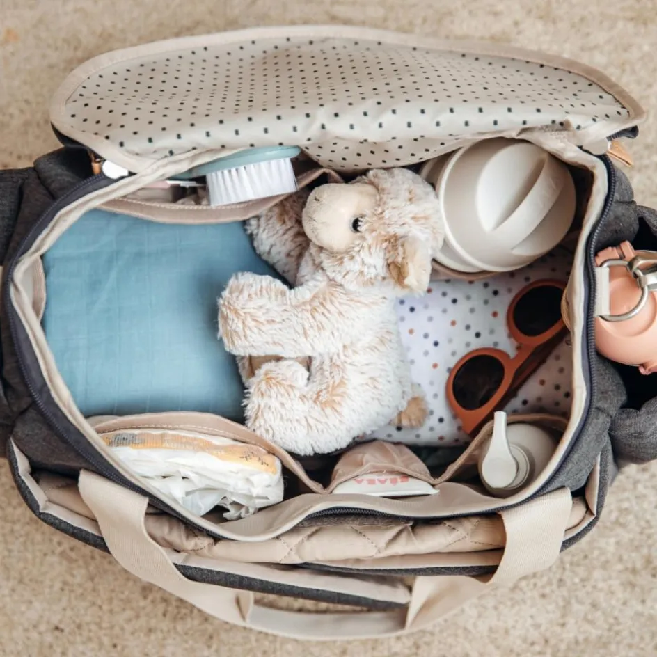 Sac à langer Sydney Gris chiné foncé|Béaba Best