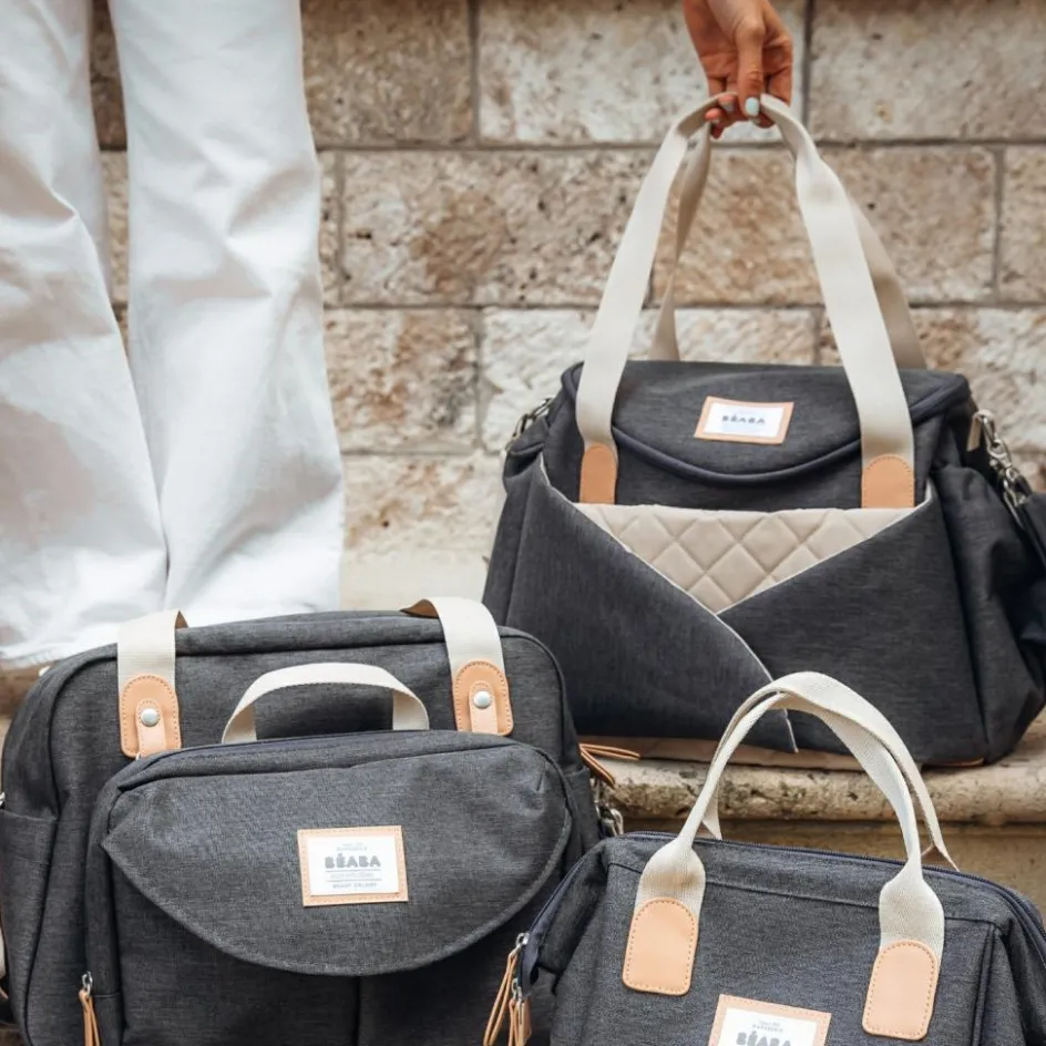 Sac à langer Sydney Gris chiné foncé|Béaba Best