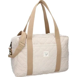 Sac à langer velours côtelé écru|Kidzroom