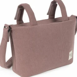 Sac à langer velours côtelé Gala Cerise|Walking Mum New