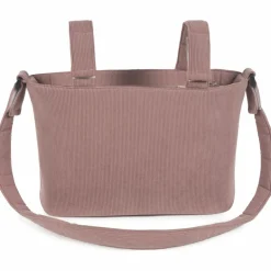 Sac à langer velours côtelé Gala Cerise|Walking Mum New