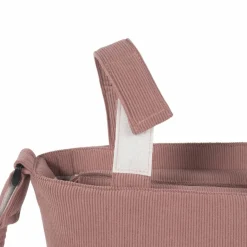 Sac à langer velours côtelé Gala Cerise|Walking Mum New