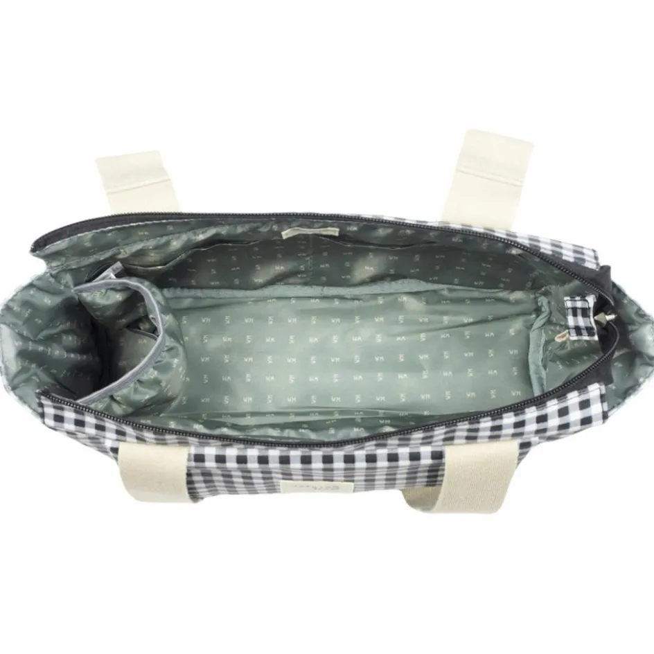 Sale Walking Mum Sac à poussette à I Love Vichy Noir