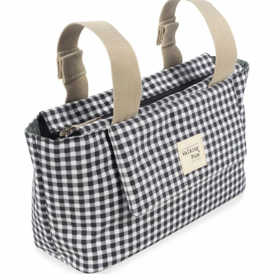 Sale Walking Mum Sac à poussette à I Love Vichy Noir