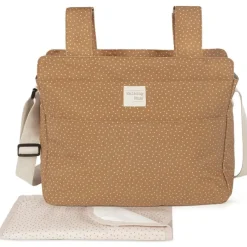 Discount Walking Mum Sac à poussette à pois Poppy Cannelle
