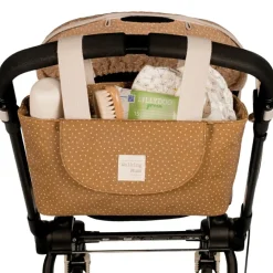 Walking Mum Sac à poussette à pois Poppy Cannelle