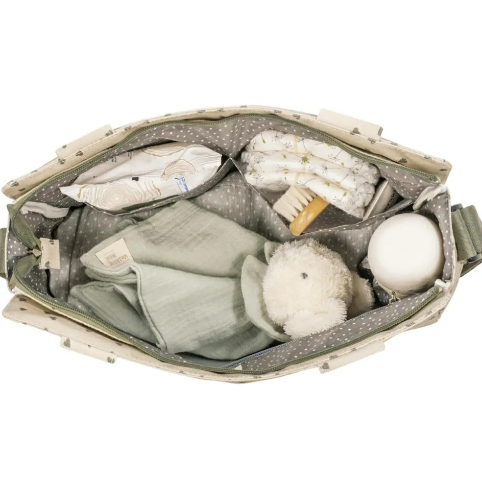 Sac à poussette coeurs Poppy Mousse|Walking Mum Hot