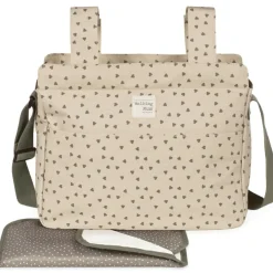 Sac à poussette coeurs Poppy Mousse|Walking Mum Hot