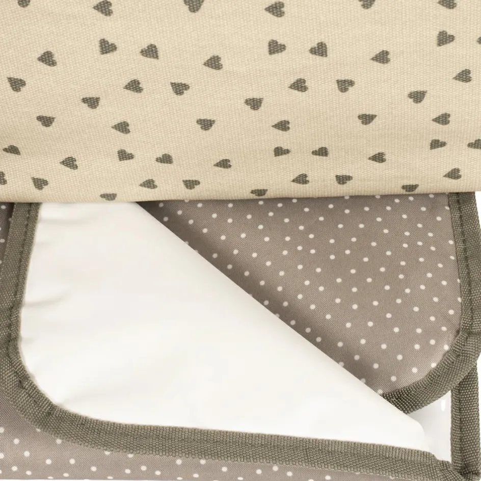 Sac à poussette coeurs Poppy Mousse|Walking Mum Hot