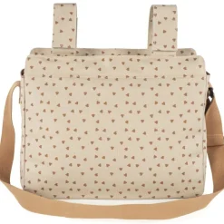 Discount Walking Mum Sac à poussette coeurs Poppy Cannelle
