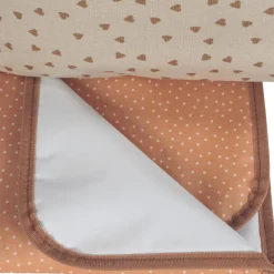 Discount Walking Mum Sac à poussette coeurs Poppy Cannelle