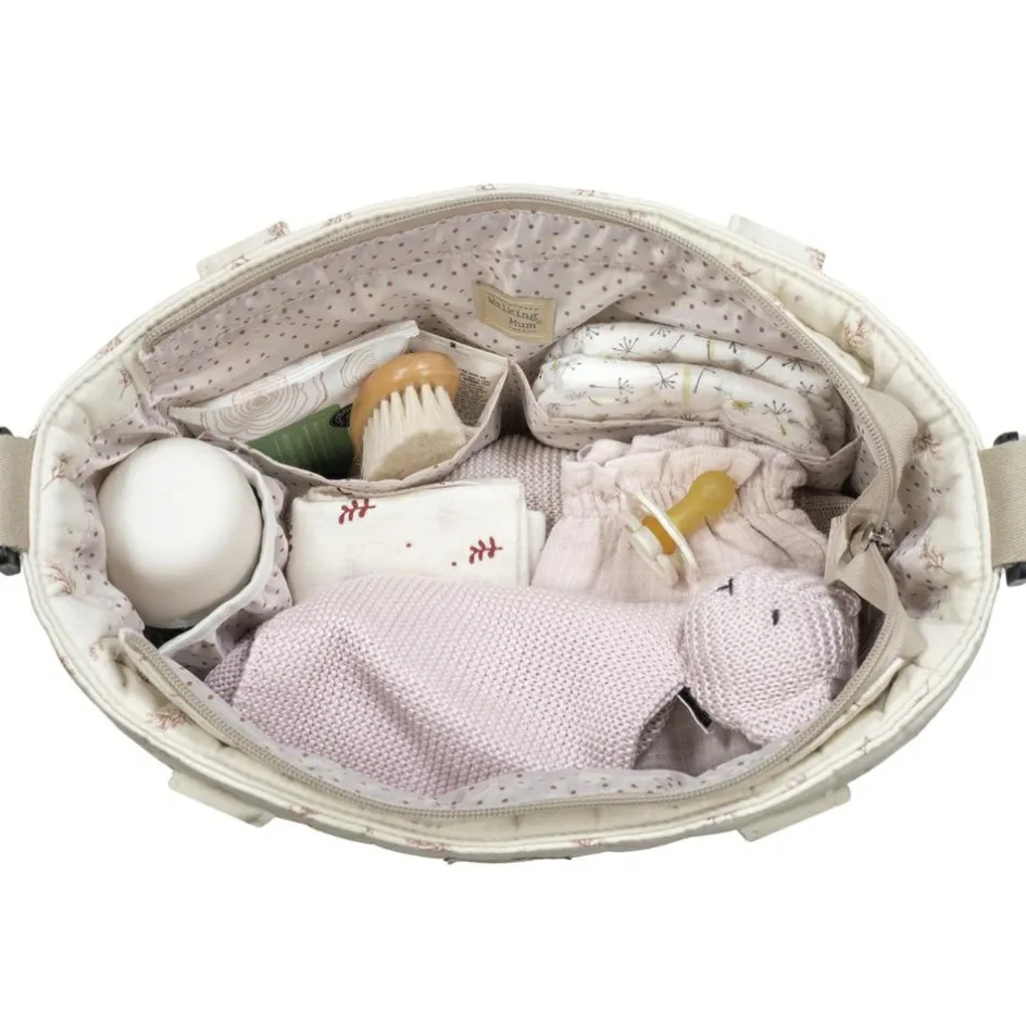 Sac à poussette Crossbody Mimosa Rose|Walking Mum Hot