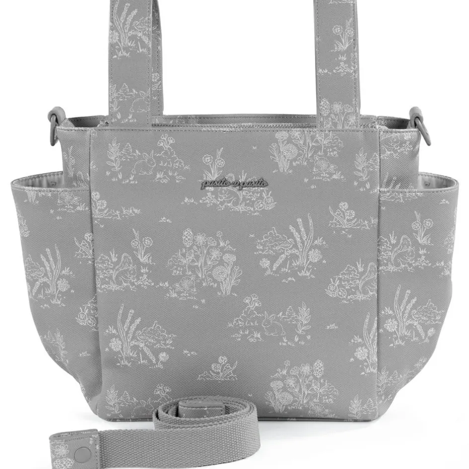 New Pasito a pasito Sac à poussette Crossbody Toile de Jouy Forest