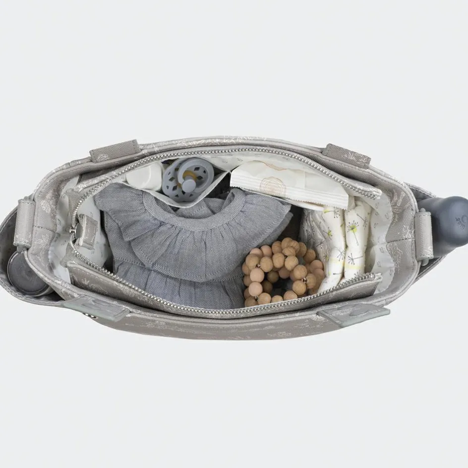 New Pasito a pasito Sac à poussette Crossbody Toile de Jouy Forest