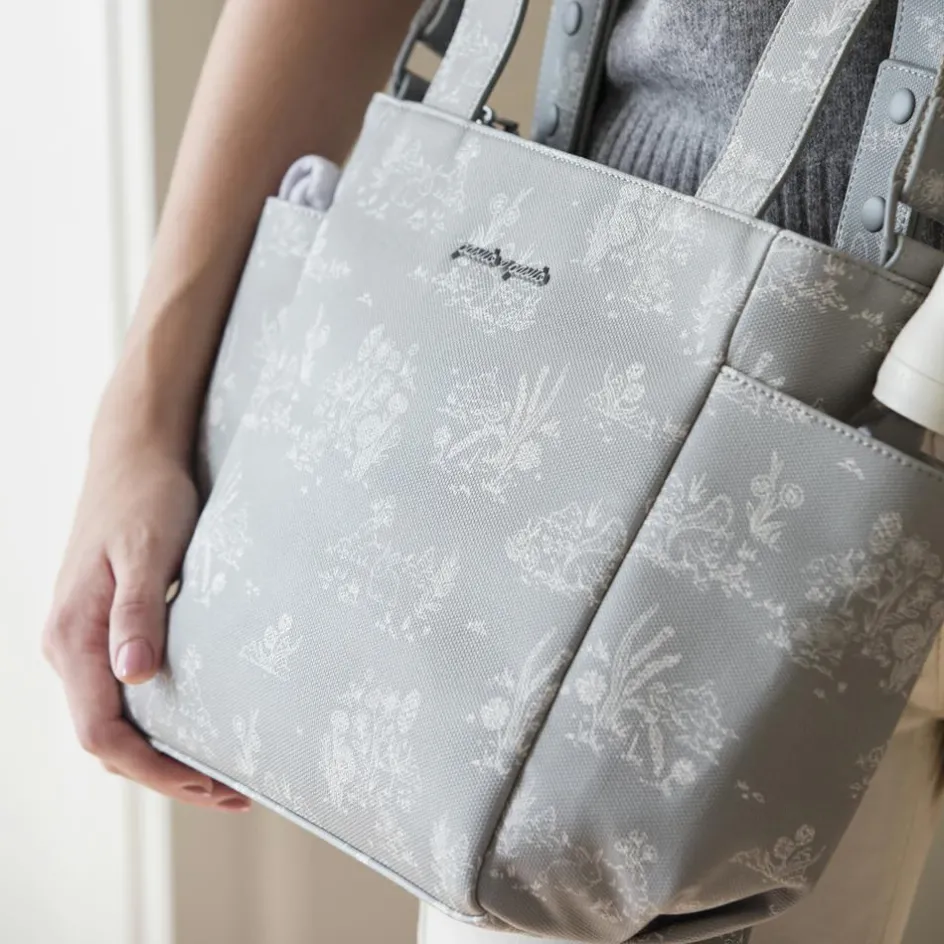 New Pasito a pasito Sac à poussette Crossbody Toile de Jouy Forest