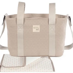 Hot Walking Mum Sac à poussette Crossbody Eco Mum Apricot
