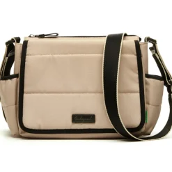 Sale Babymel Sac à poussette Eco quilt beige