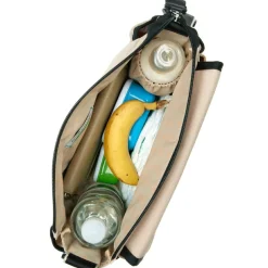 Sale Babymel Sac à poussette Eco quilt beige