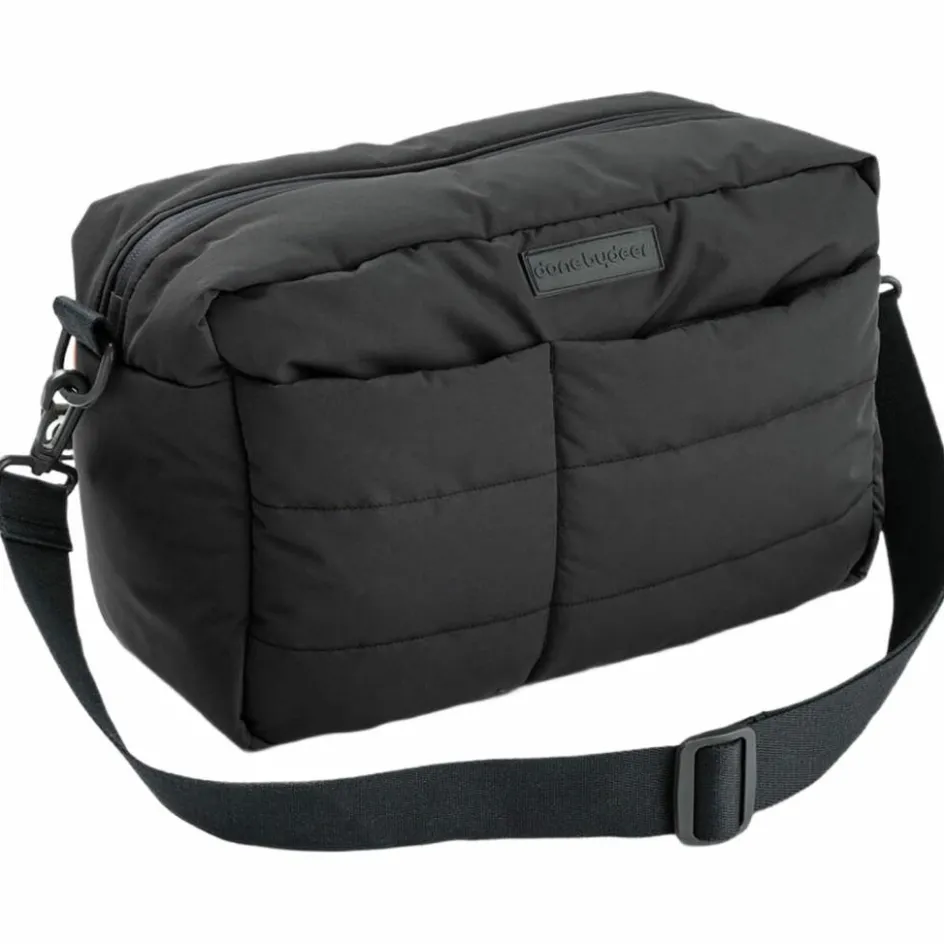 Sac à poussette matelassé Noir|Done by Deer Hot