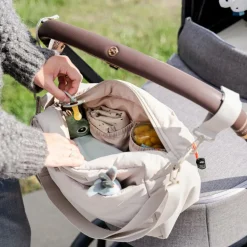 Sac à poussette matelassé Sable|Done by Deer