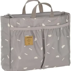 Sac à poussette Multitalent Blocks taupe|Lässig Clearance