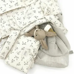 Best Babyshower Sac à poussette Sophie Olive Bloom Canvas