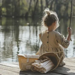 Sac à repas imperméable Eco Sunshine fleur Daisies|Nobodinoz Outlet