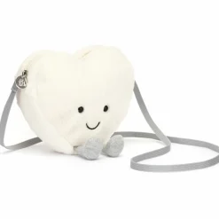 Sac Amuseable Cœur crème|Jellycat Hot