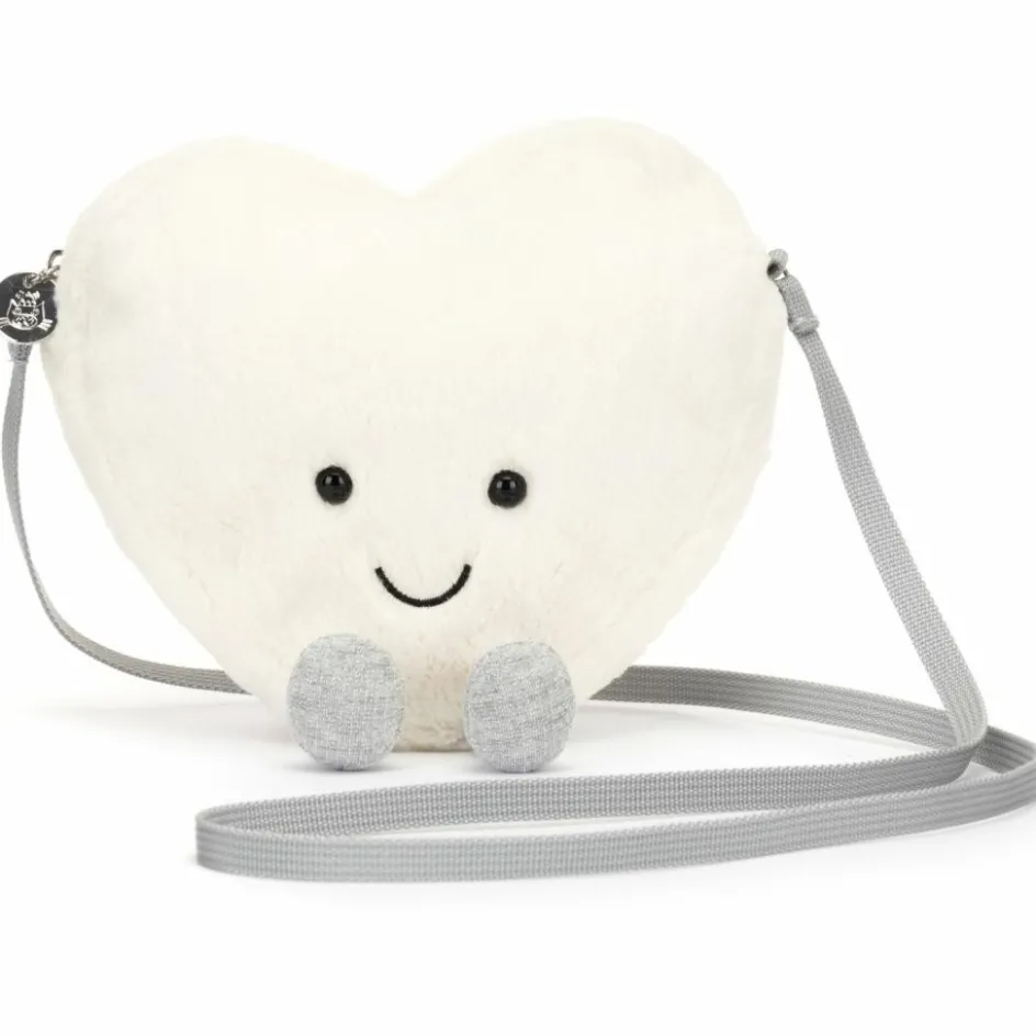 Sac Amuseable Cœur crème|Jellycat Hot
