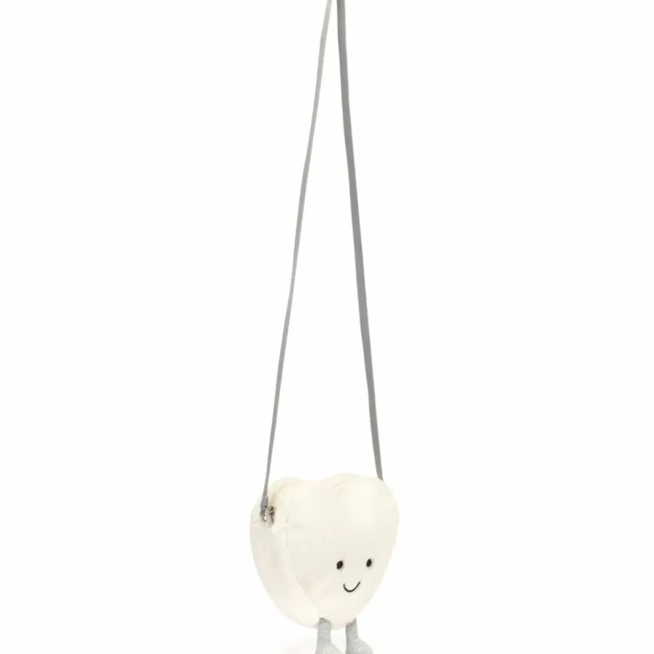 Sac Amuseable Cœur crème|Jellycat Hot