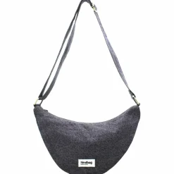 Sac banane Andrea Denim Gris|Hindbag Discount