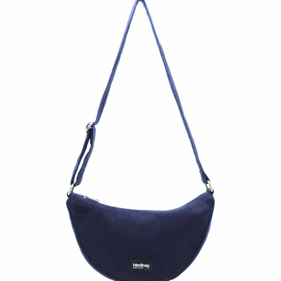 Sac banane Andrea Laine Marine|Hindbag Discount