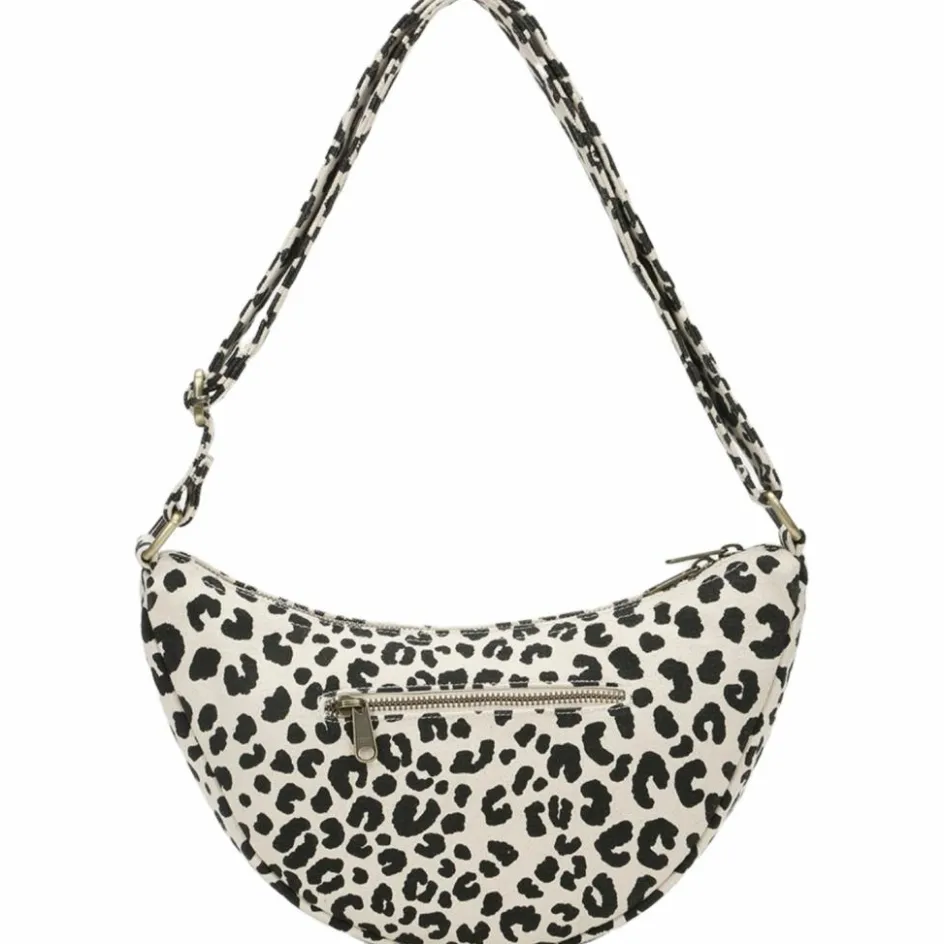 Sac banane Andrea Léopard Ecru|Hindbag