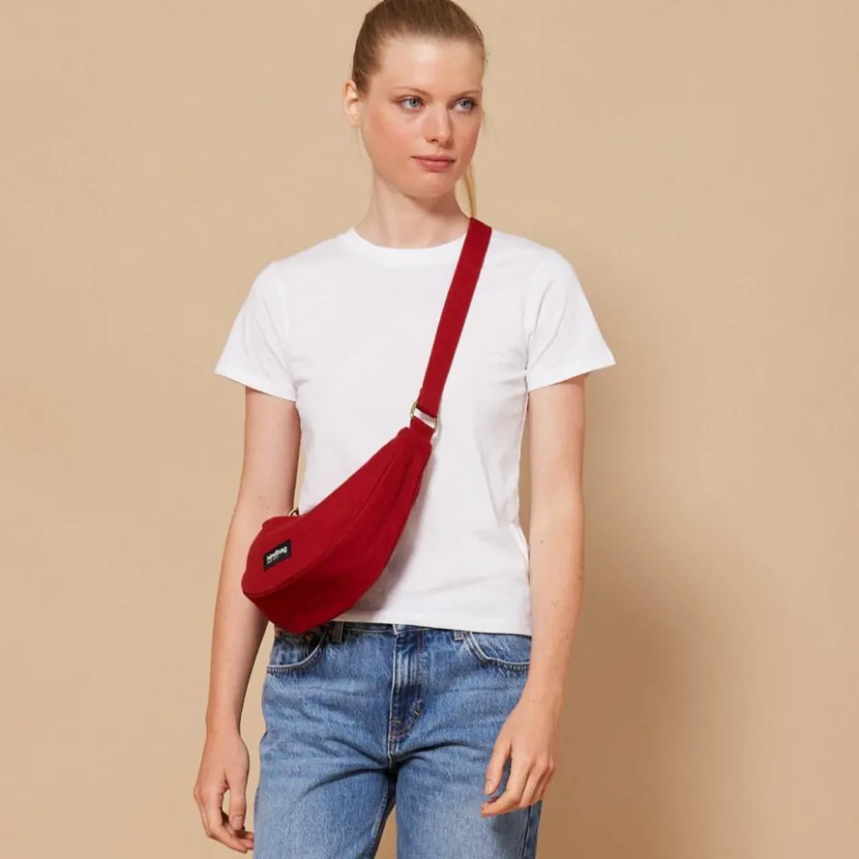 Discount Hindbag Sac banane Andrea Terracotta