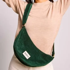 Discount Hindbag Sac banane Andrea Velours Sapin