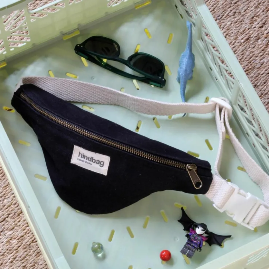 New Hindbag Sac banane enfant Augustin Noir