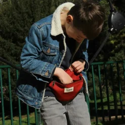 Hindbag Sac banane enfant Augustin Terracotta