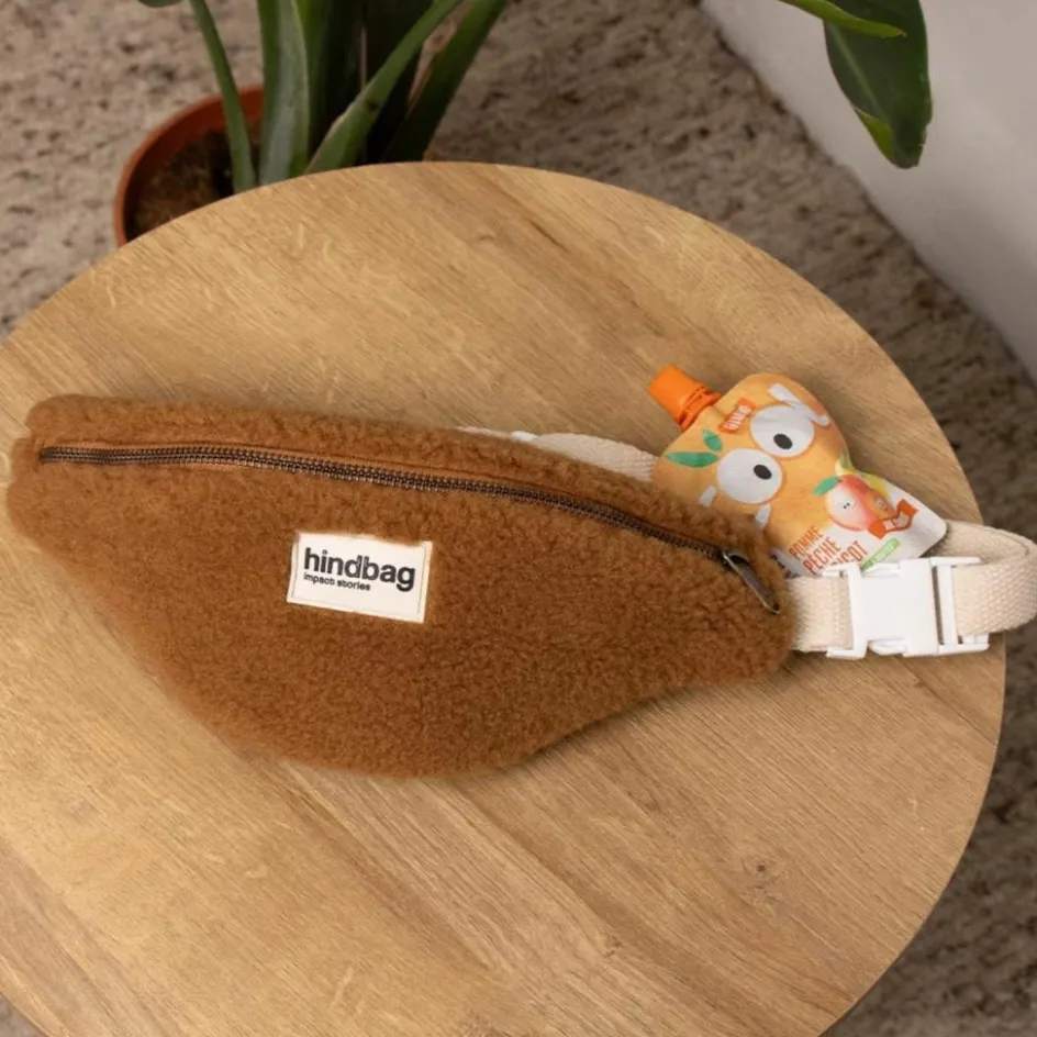 Hot Hindbag Sac banane enfant Augustin Teddy Brun