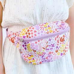 Best A Little Lovely Company Sac banane Fleurs du jardin