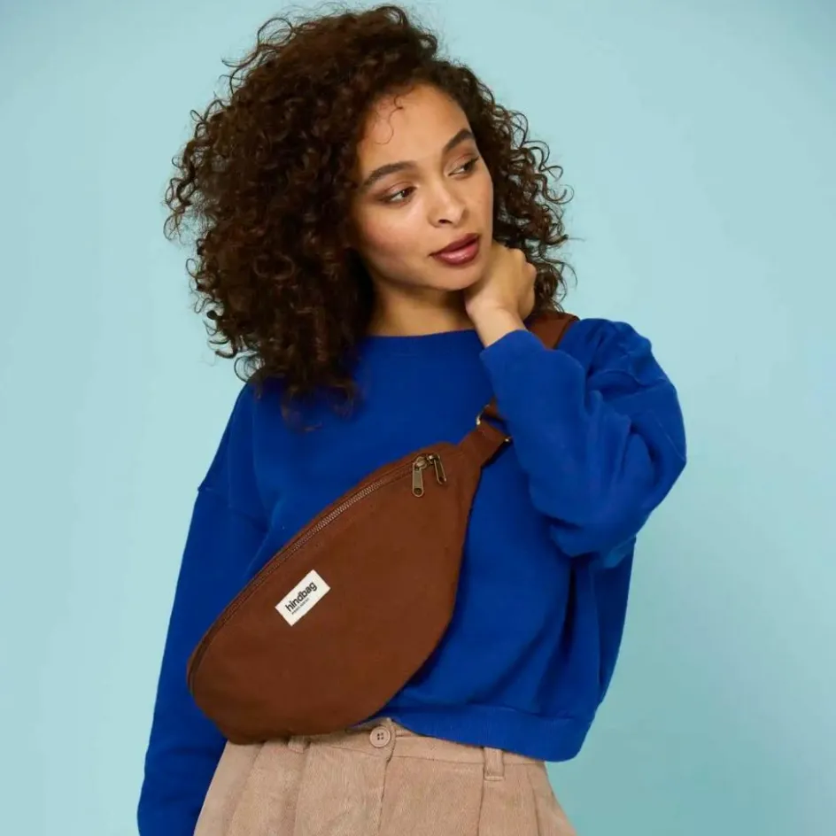 Sac banane L Sasha Chocolat|Hindbag Sale