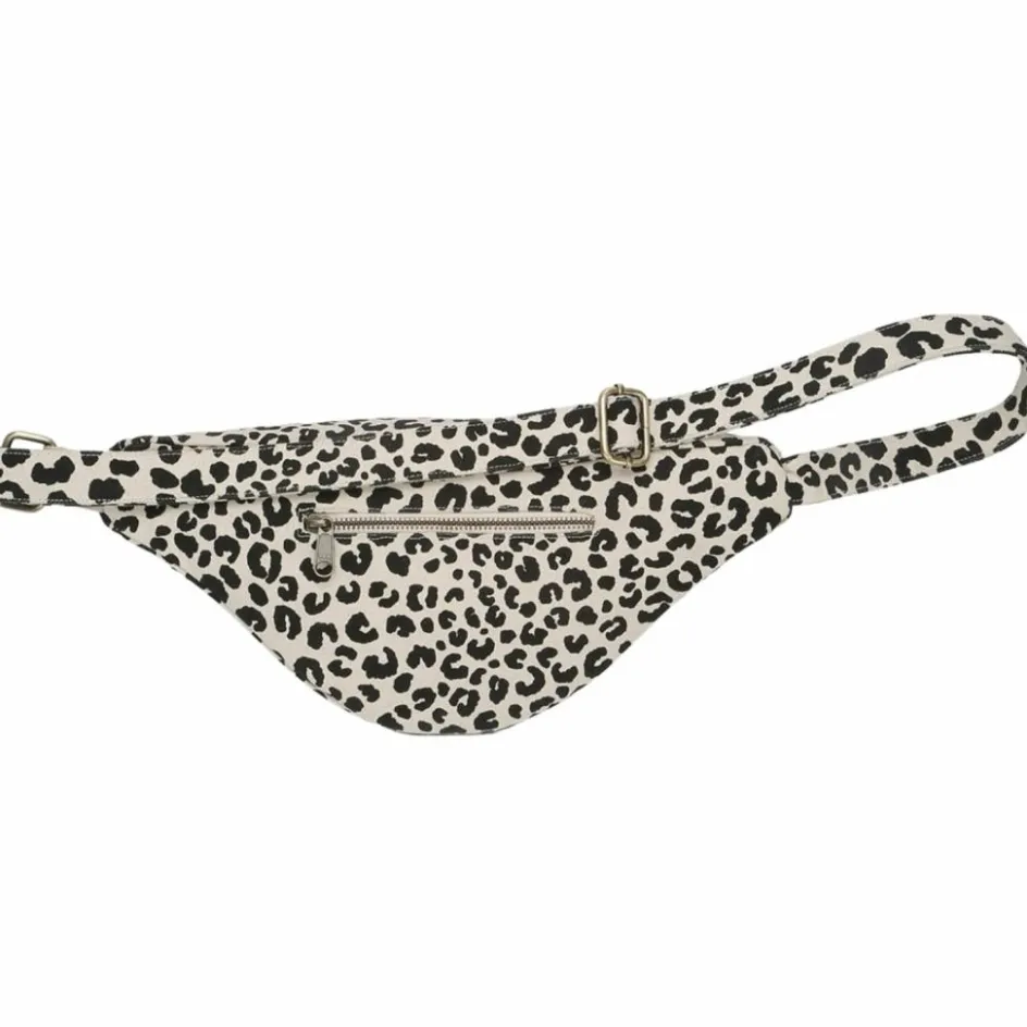 Discount Hindbag Sac banane L Sasha Léopard Ecru