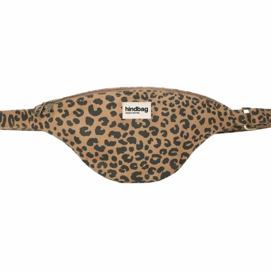 Sac banane L Sasha Léopard Cannelle|Hindbag Sale