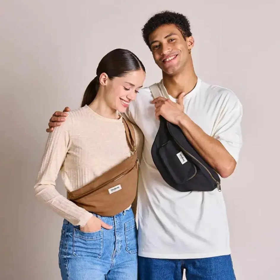 Sac banane L Sasha Noir|Hindbag Discount