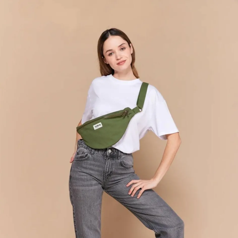 Sac banane L Sasha Olive|Hindbag Best