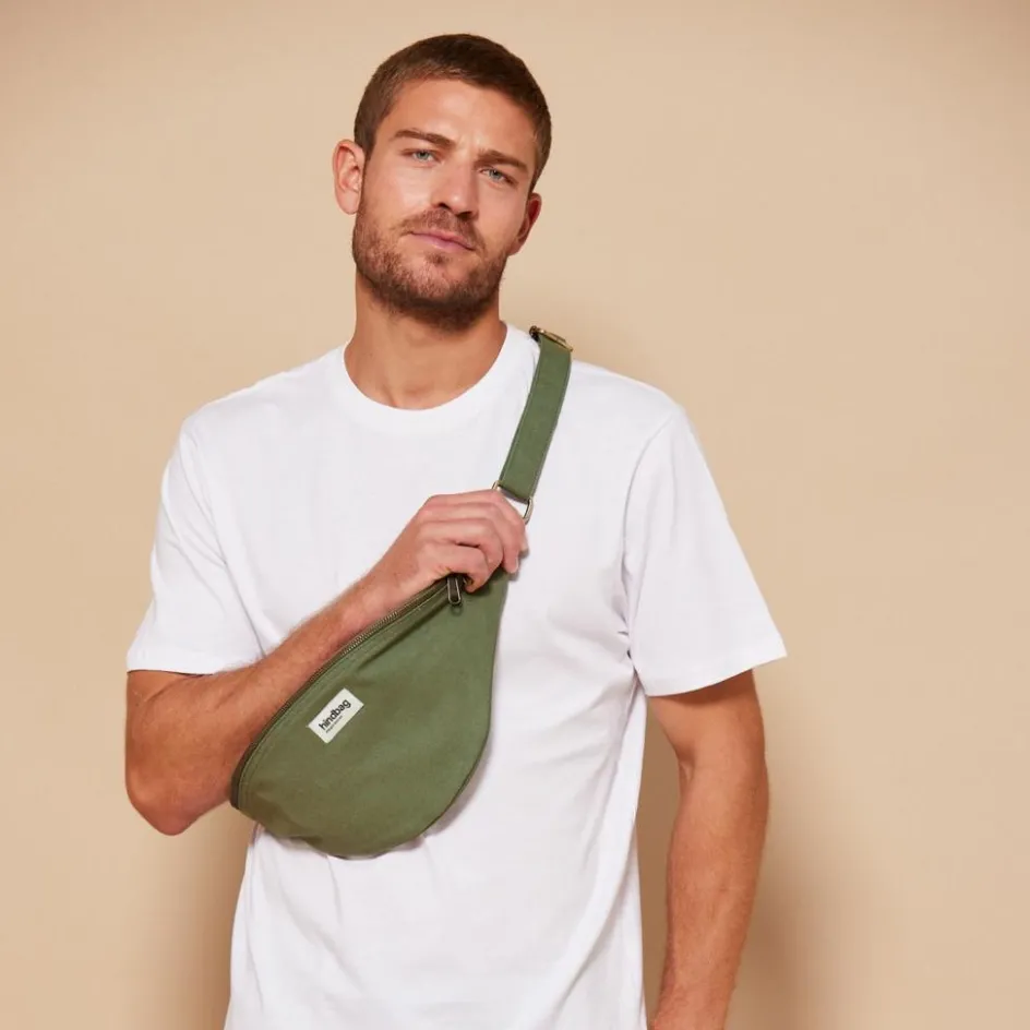 Sac banane L Sasha Olive|Hindbag Best