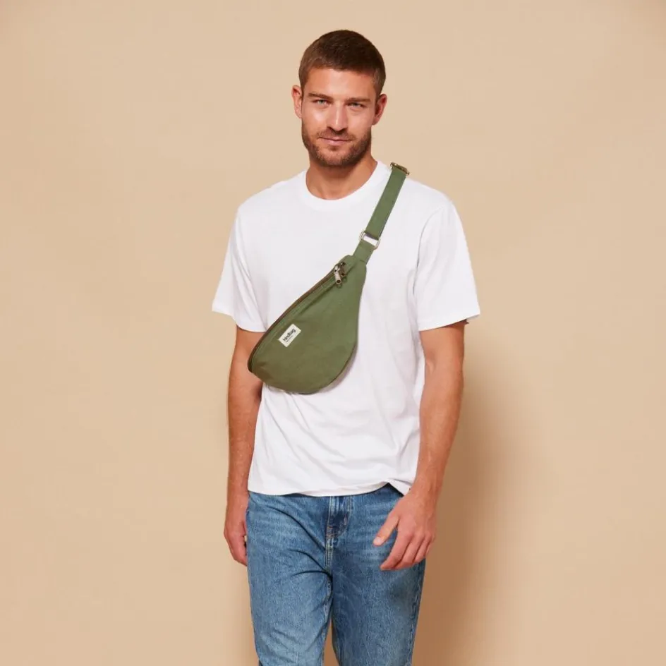 Sac banane L Sasha Olive|Hindbag Best