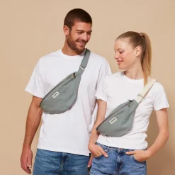 Sac banane L Sasha Sauge|Hindbag Best