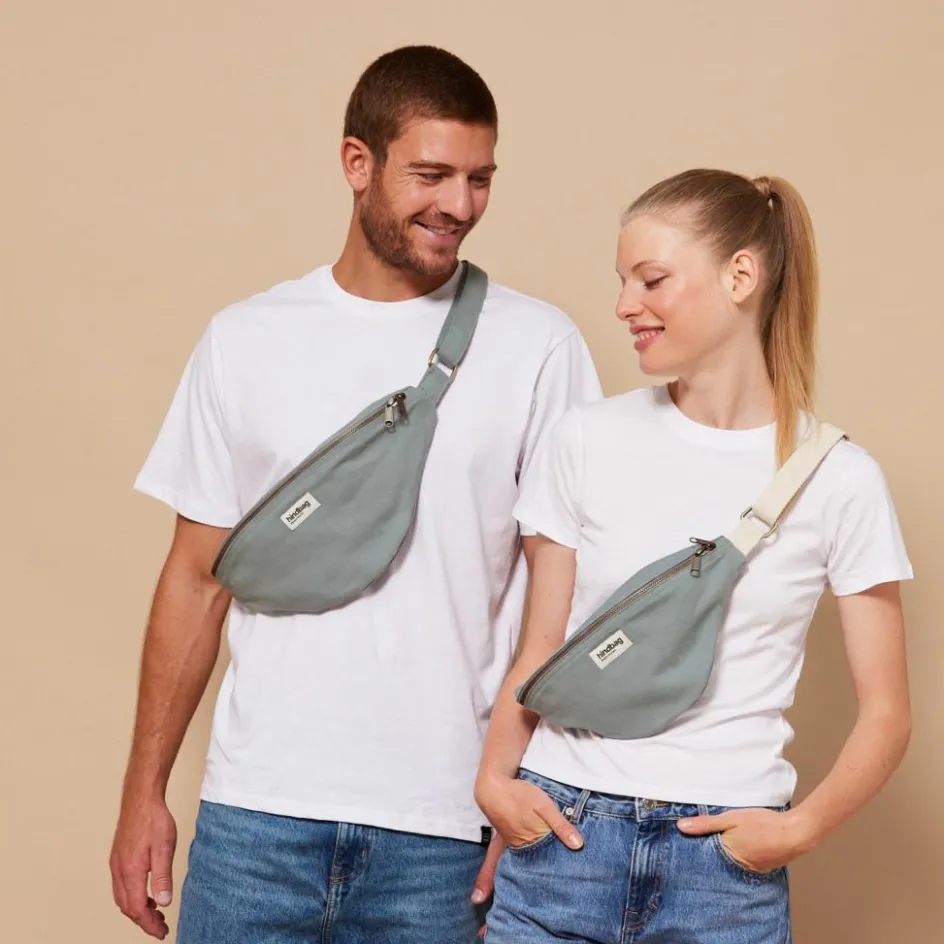 Sac banane L Sasha Sauge|Hindbag Best